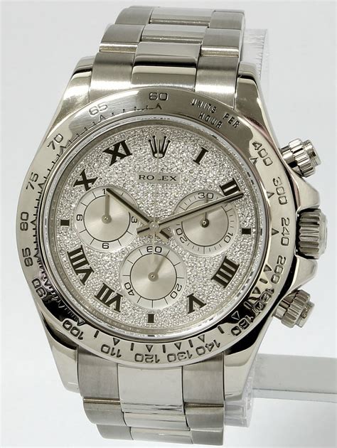 mens white gold rolex daytona|rolex daytona white gold price.